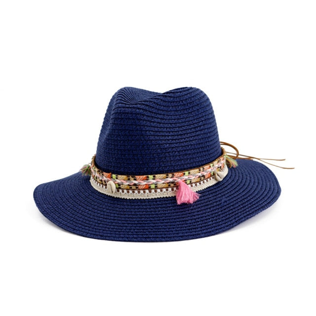 Tallie Fedora with Tassels … Blonder Mercantile