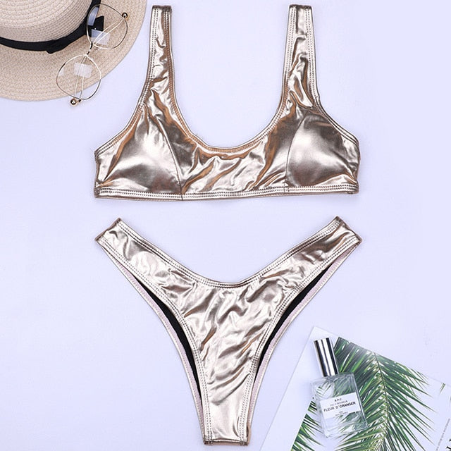 Mandalay Metallic Swim Collection … Blonder Mercantile