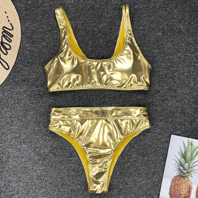 Mandalay Metallic Swim Collection … Blonder Mercantile