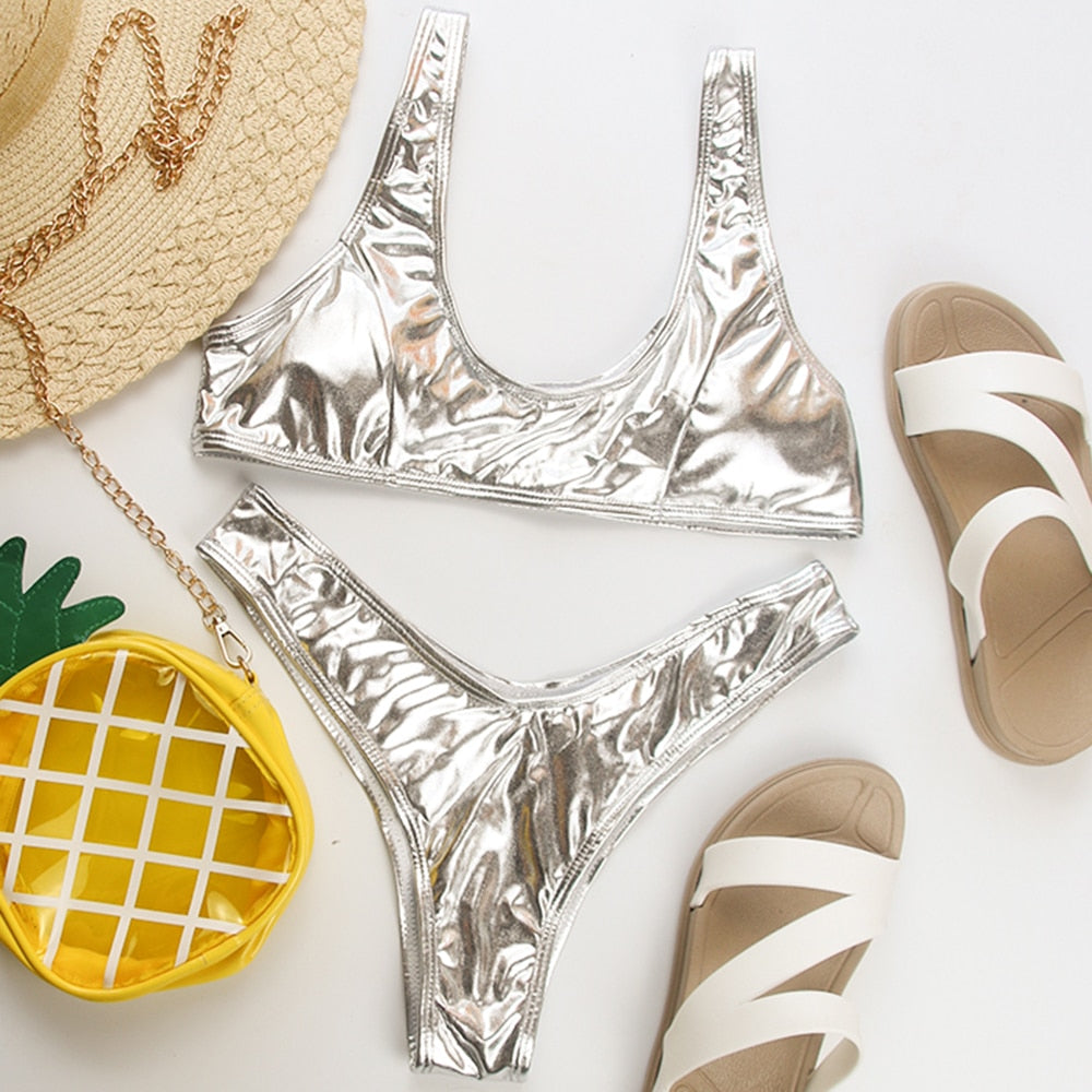 Mandalay Metallic Swim Collection … Blonder Mercantile