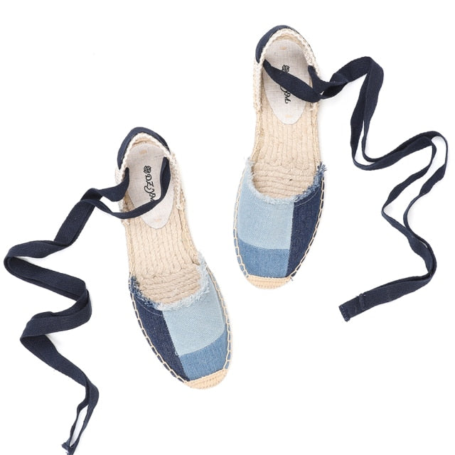 Dabnee Lace Up Espadrille … Blonder Mercantile