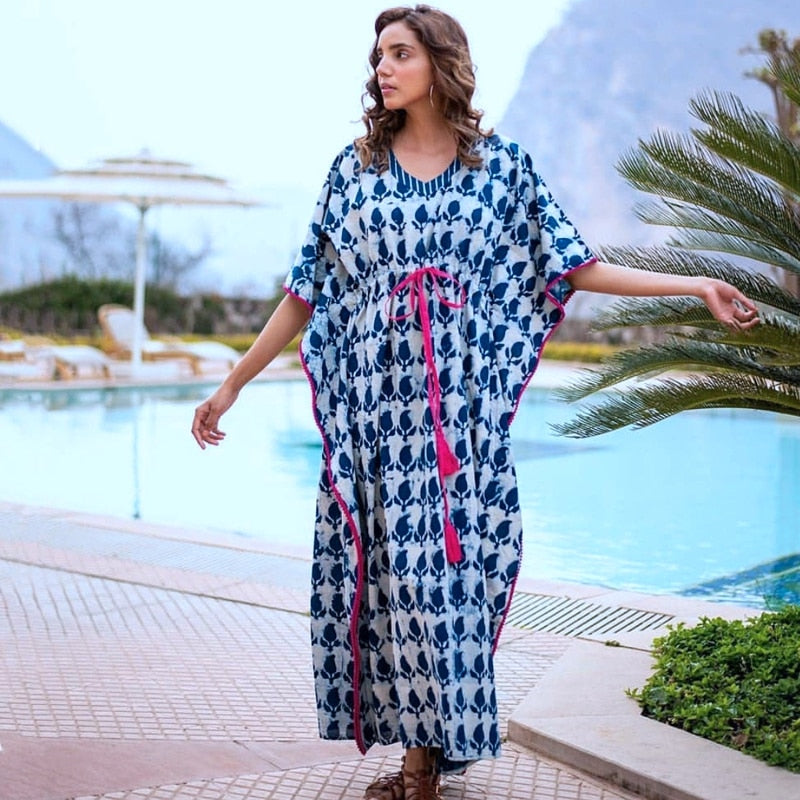 Indigo Dreams Caftan … Blonder Mercantile