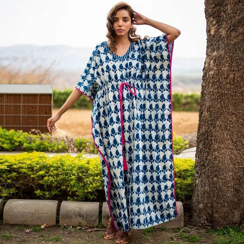 Indigo Dreams Caftan … Blonder Mercantile