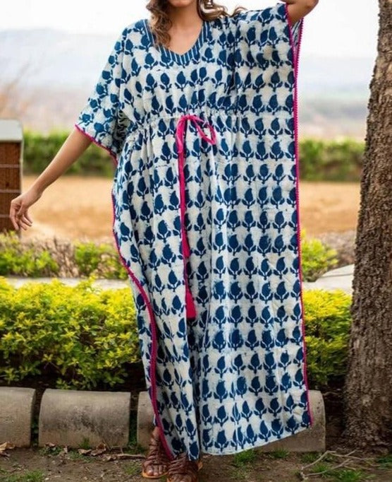 Indigo Dreams Caftan … Blonder Mercantile