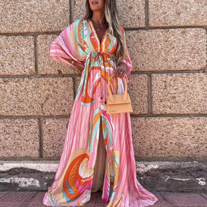 Puchi Palms Maxi Dress … Blonder Mercantile