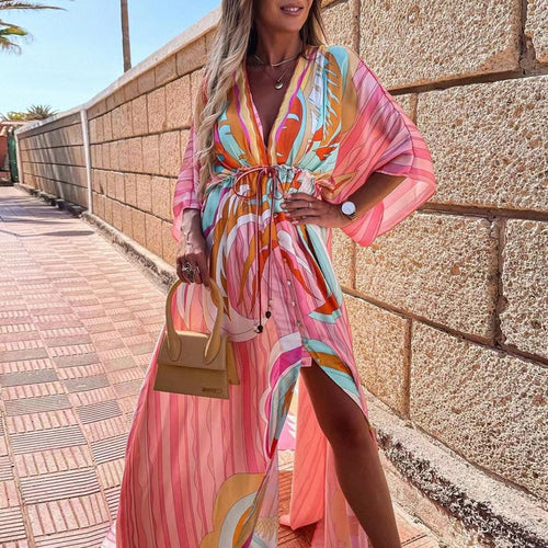 Puchi Palms Maxi Dress … Blonder Mercantile