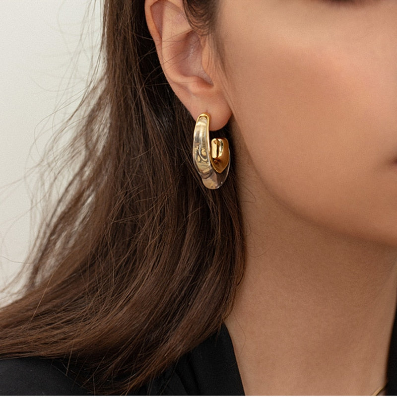 Lauruve Hoop Earrings … Blonder Mercantile