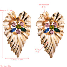 Load image into Gallery viewer, Glimmer Leaf Earrings … Blonder Mercantile