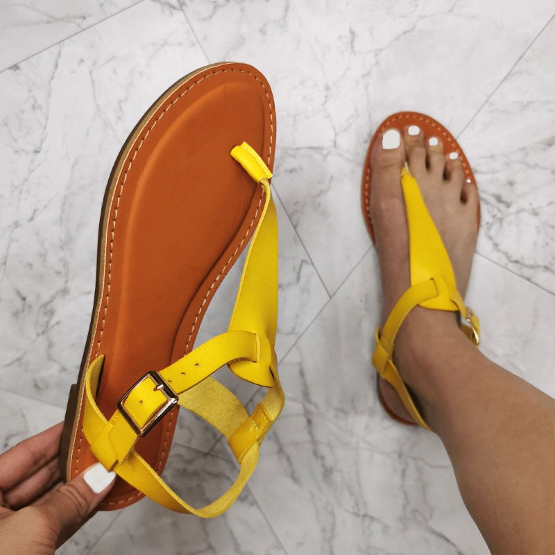 Capri Flat Sandal … Blonder Mercantile