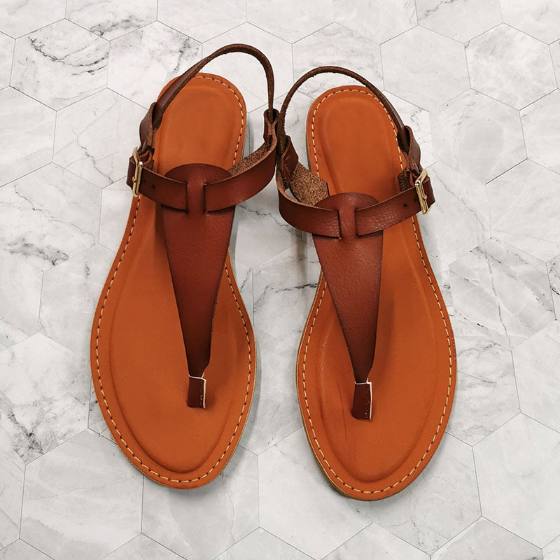 Capri Flat Sandal … Blonder Mercantile