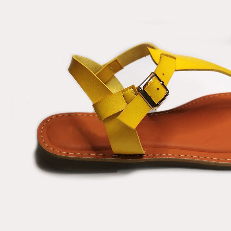 Capri Flat Sandal … Blonder Mercantile