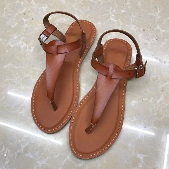 Capri Flat Sandal … Blonder Mercantile