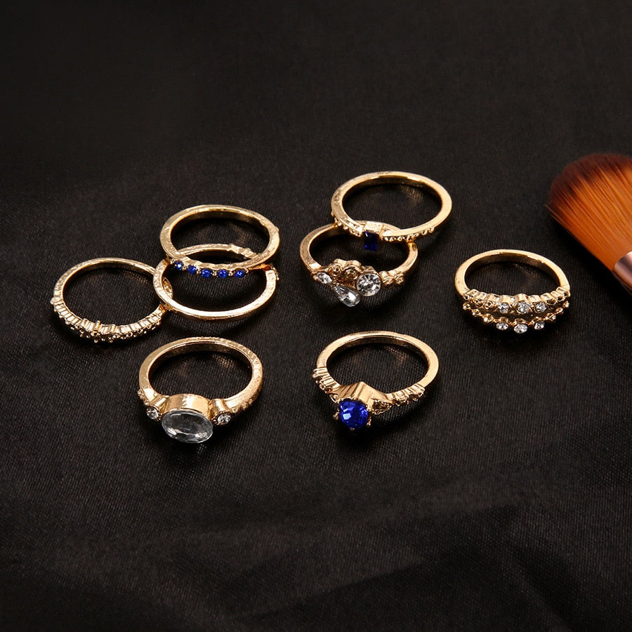 Cobalt Colors Ring Set … Blonder Mercantile