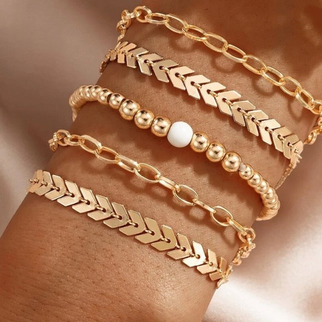 Baylene Bracelet Set Collection … Blonder Mercantile